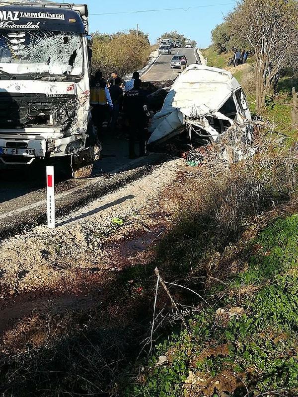Hatay'daki kazada 10 mülteci hayatını kaybetti