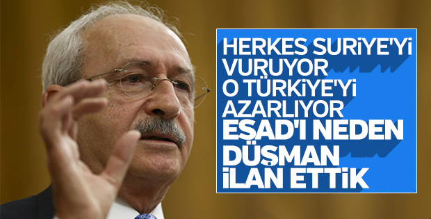Kılıçdaroğlu, Türkiye'nin Suriye politikasını eleştirdi