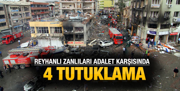 Reyhanlı saldırılarına 4 tutuklama