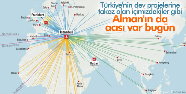 Almanların gözü İstanbul'daki açılışta