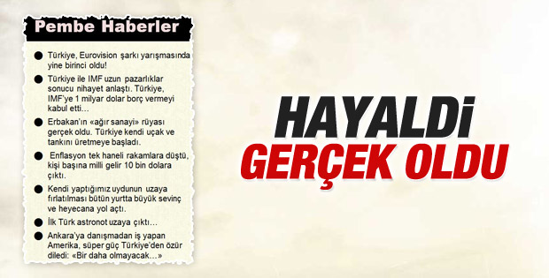 Koalisyon döneminin hayalleri gerçek oldu