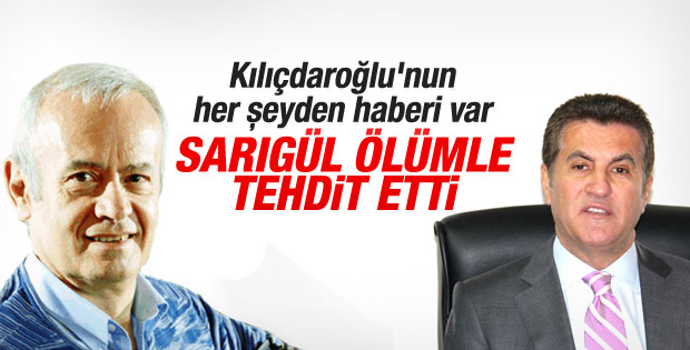 İnönü: Kılıçdaroğlu'na Sarıgül'ün tehditini anlattım