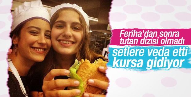 Hazal Kaya aşçılık eğitimi almaya başladı