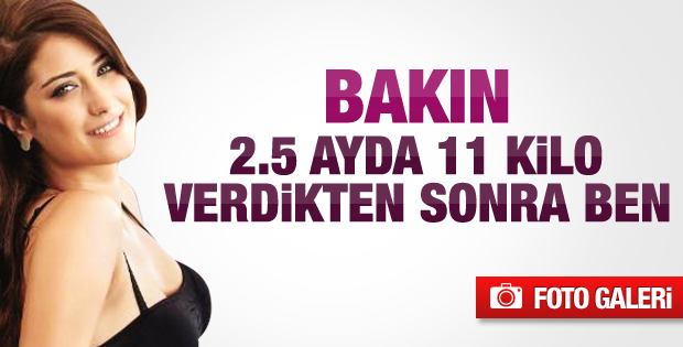 Hazal Kaya: 2,5 ayda 11 kilo verdim
