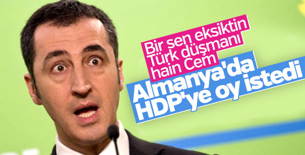 Cem Özdemir HDP'ye oy istedi