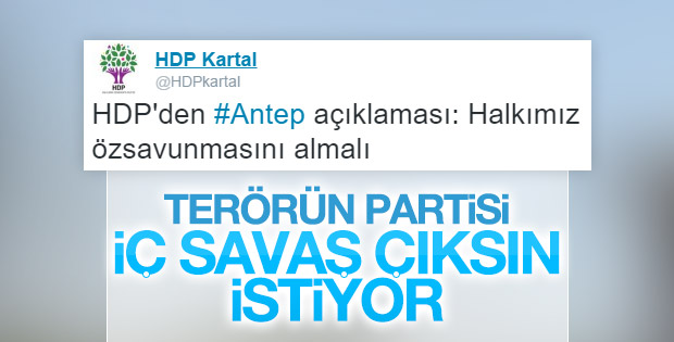 HDP iç savaş için 'özsavunma' çağrısı yaptı