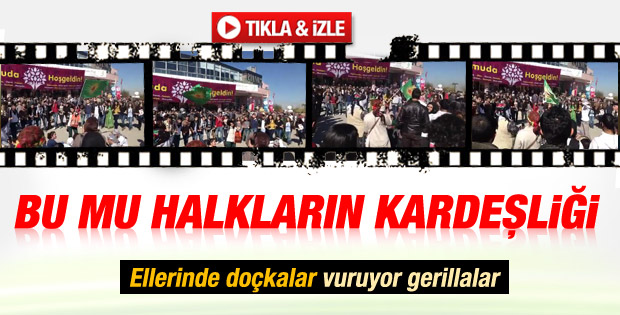 HDP kongresi önünde Apocu Marşı - izle