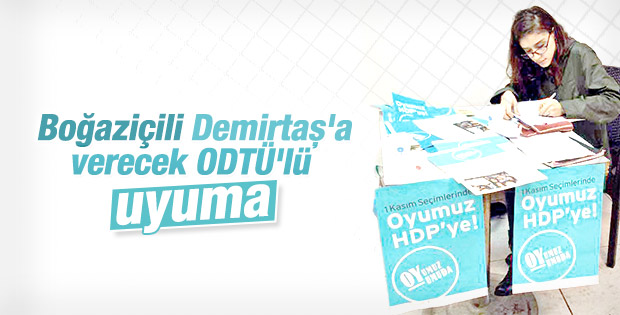 Boğaziçi'nde HDP standı