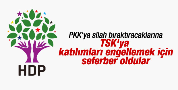 HDP'den vicdani ret için kanun teklifi