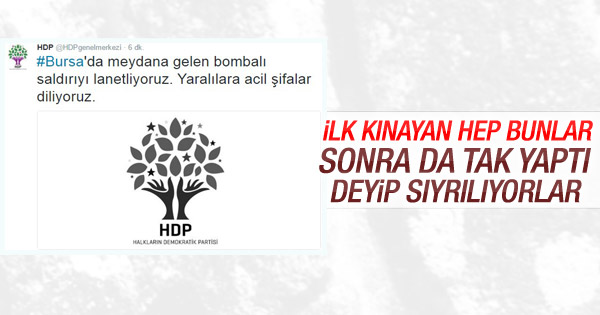 HDP Bursa'daki saldırıyı kınadı