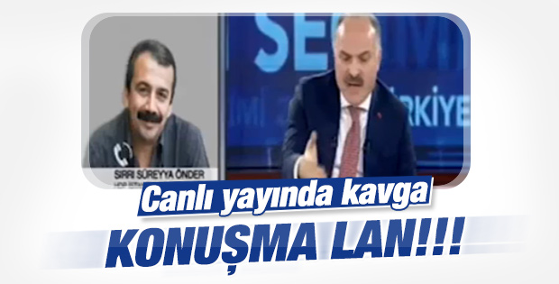 Sırrı Süreyya ile Bülent Gedikli canlı yayında tartıştı