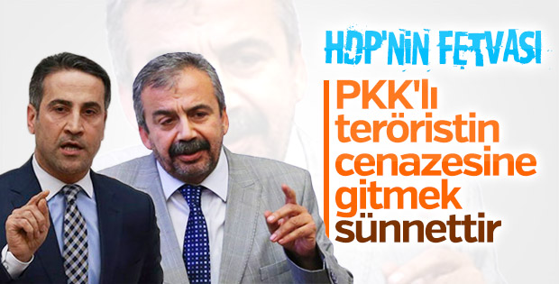 HDP, terörist cenazesine gitmeyi sünnet olarak görüyor