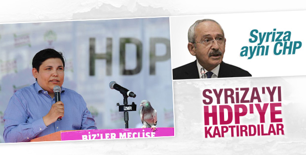 HDP'nin İzmir mitingine Syriza desteği