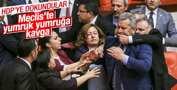 HDP'li vekilin sözleri Meclis'i karıştırdı