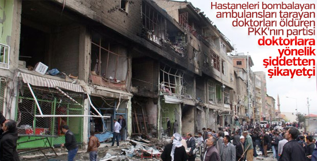 HDP, doktorlara yönelik şiddetten şikayetçi