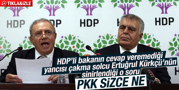 İstifa eden HDP'li bakanlara PKK sizce ne sorusu İZLE