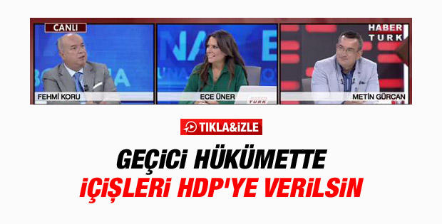 Fehmi Koru: HDP de MGK'ya girsin