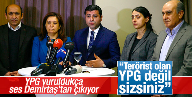 Demirtaş: PYD değil AKP terör örgütü