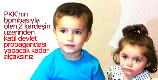 İki kardeşi PKK'nın bombası öldürdü, HDP devleti suçladı