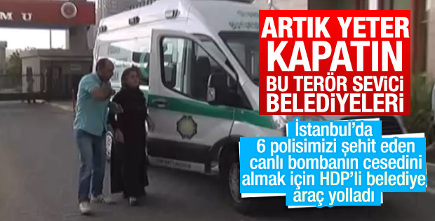 HDP'li belediyeden canlı bombaya araç tahsisi