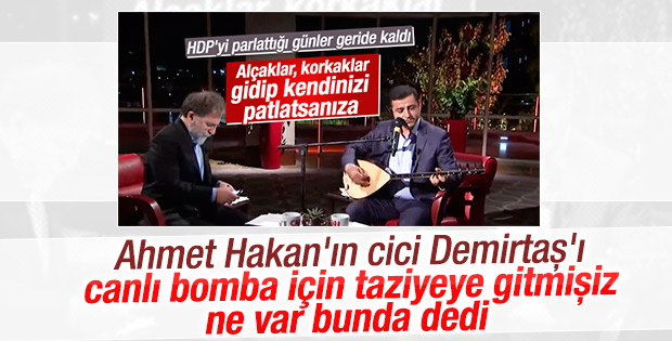 HDP'den Ahmet Hakan'ın yazısına yanıt geldi