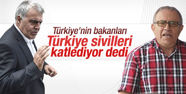 HDP'li bakanlar Cizre'de devlet katliam yapıyor dedi
