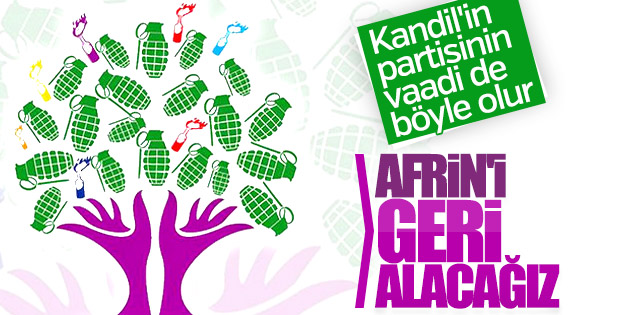 HDP'nin seçim vaadi: Afrin geri alınacak
