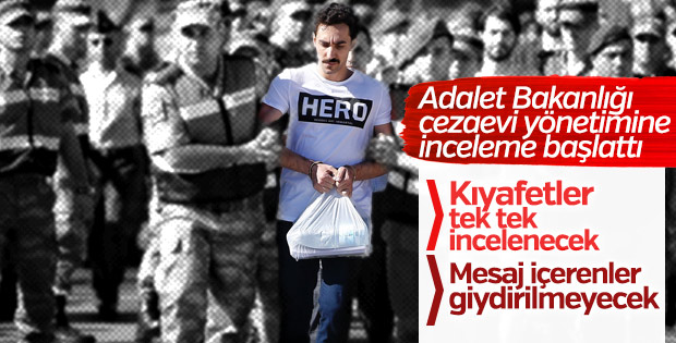 FETÖ'cüler mahkemelere mesaj içeren tişörtle giremeyecek