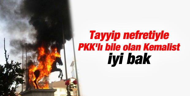 İstanbul'da olaylı Kobani eylemi