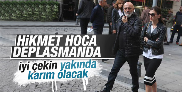 Hikmet Karaman İstanbul'da genç bir kadınla görüntülendi