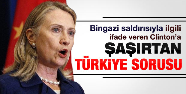 Türkiye sorusu Clinton'ı şaşırttı