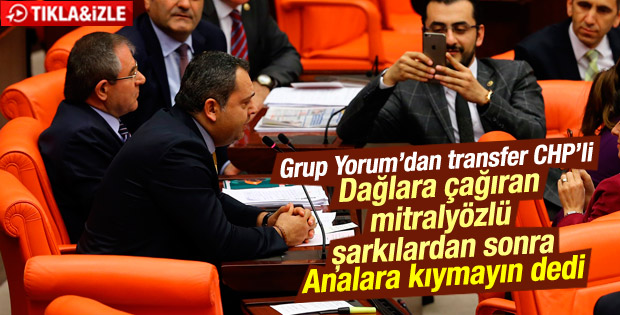 CHP'li vekil Yarayıcı Meclis'te türkü söyledi
