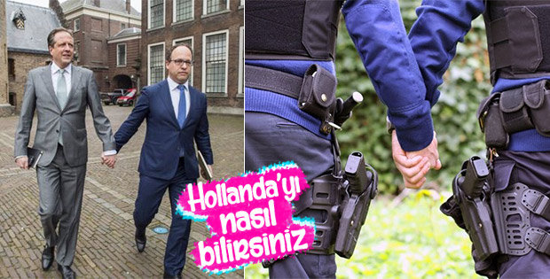 Hollanda'da 'erkekler el ele' kampanyası