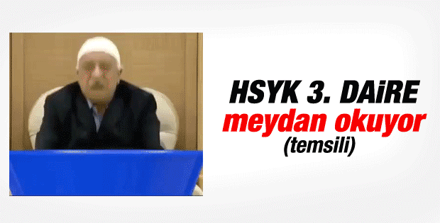 Cemaat HSYK üzerinden meydan okuyor