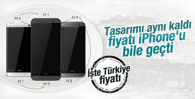 HTC One M9'un Türkiye fiyatı açıklandı
