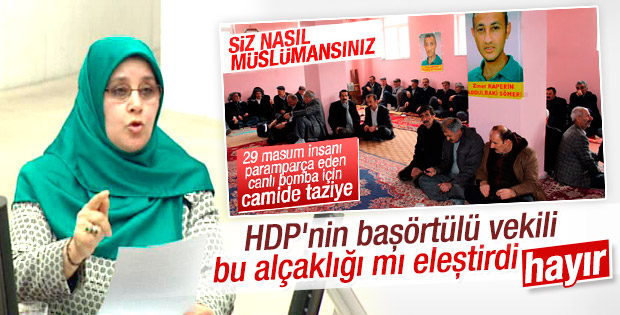 HDP'li Hüda Kaya: İnancımızda böyle bir vahşet görmedik
