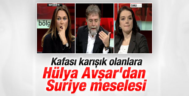 Hülya Avşar Tarafsız Bölge'de Suriye'yi konuştu