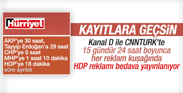 Aydın Doğan medyası HDP'ye çalışıyor