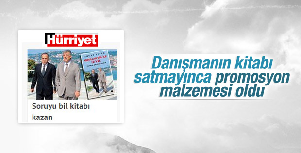 Hürriyet soruyu bilene Ahmet Sever'in kitabını verecek