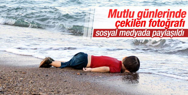 Bodrum'da kıyıya vuran mülteci çocuğun fotoğrafları ortaya çıktı