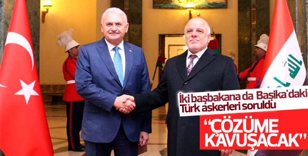 Başbakan Binali Yıldırım Irak'ta
