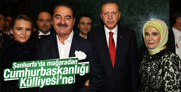 İbrahim Tatlıses de resepsiyondaydı