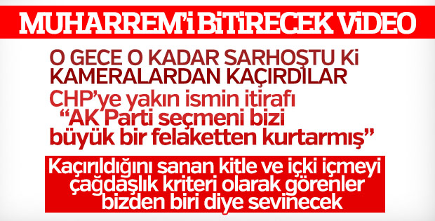 Muharrem İnce 24 Haziran gecesi sarhoştu iddiası