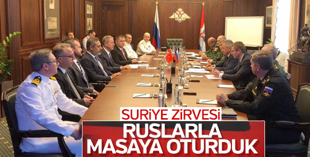 Moskova'da İdlib zirvesi