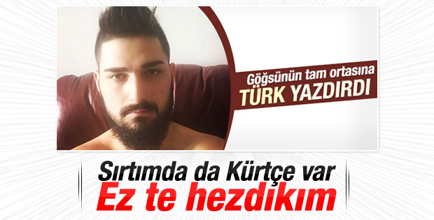 İdo Tatlıses: Sırtımda Kürtçe dövme var