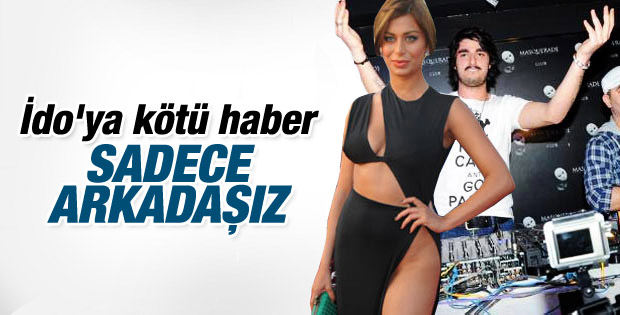 Ebru Şancı İdo ile aşk iddialarını yalanladı