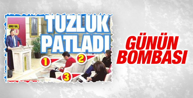 İdris Bal'ın basın toplantısına kimse gelmedi