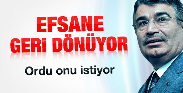 İdris Naim Şahin Ordu için başkan adayı olacak