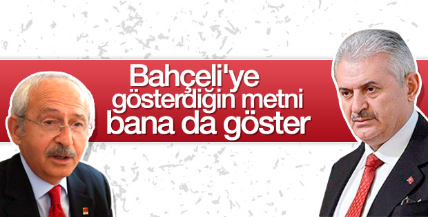 Kemal Kılıçdaroğlu: Başbakan'a kapımız açık