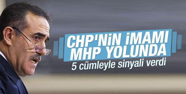 CHP'den istifa eden İhsan Özkes MHP'ye göz kırptı